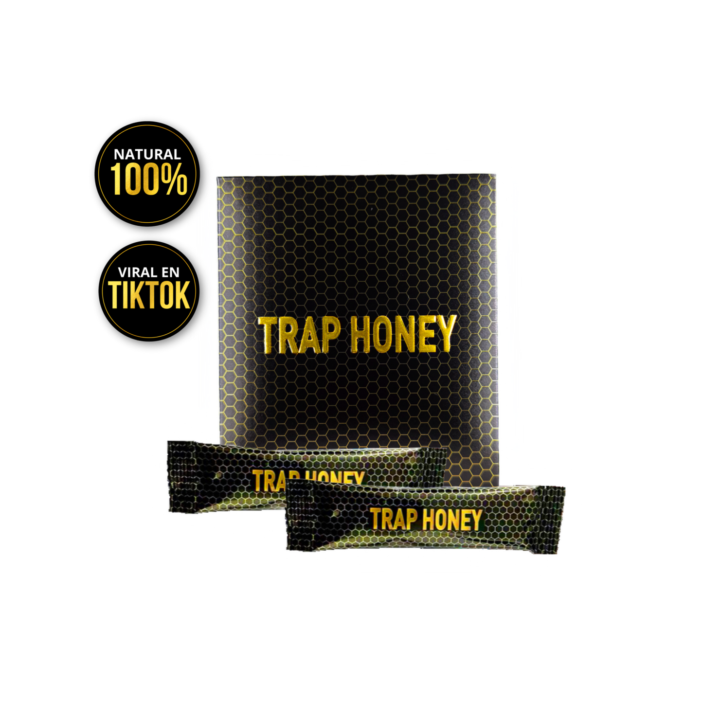 10 Honey Packs- Miel Afrodisíaca Potenciador Sexual